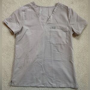 Figs Slate Catarina One Pocket Scrub Top XS
